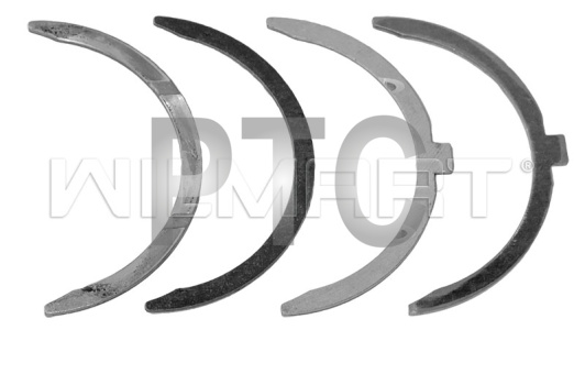 Полукольца коленвала YC6102BG STD (к-т) (6102.02.15-1A/6102.02.16-1A)