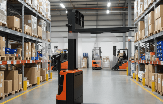 Самоходный Штабелер OXLIFT AX12D 1600 мм 1200 кг