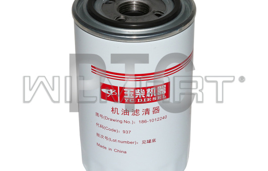 Фильтр масляный WL666-4TX Yuchai JX0812D (186-1012000B)