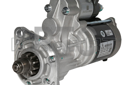 Стартер Xinchai 4D35 24В 4,8кВт 11зуб редукторный без колокола, доп реле (QDJ2511B)