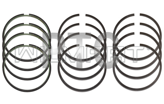 Кольца поршневые HJ493 (STD) (к-т на двс) (1004014BB)