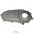 Крышка ГРМ Nissan K15-25 (Б/У) (13501-FU400)