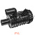 Корпус воздушного фильтра HANGCHA CPCD20-35 (фильтр KW1122) пластик (30DH-311000/K1122)
