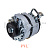 Генератор Xinchai HC CPCD50-XRXG73 14V 750W (4D27XG30-52000-2)