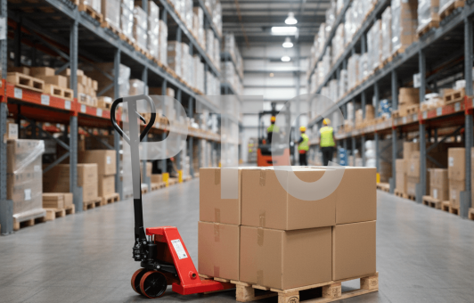 Ручная Гидравлическая Тележка OXLIFT OX25-1X 2500 кг