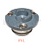 Крышка шкворня Heli CPCD10-18G (стакан) (G15X4-33051)
