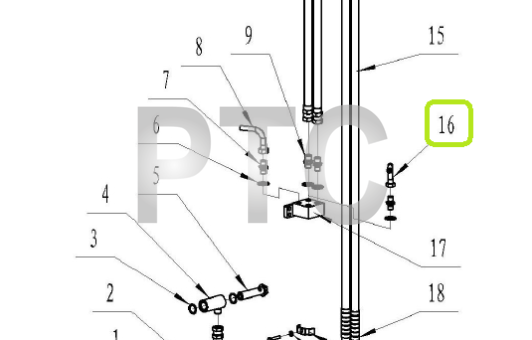 Трубка HC CPCD10-18X