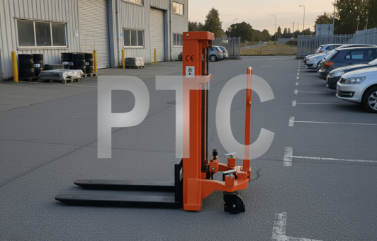 Штабелер ручной г/п 1000кг, подъем вил 3м, max высота мачты 3,6м (SYC-1030)