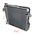Радиатор HC CPСD40-50RX (1004D-44) (XB452-331000-000)