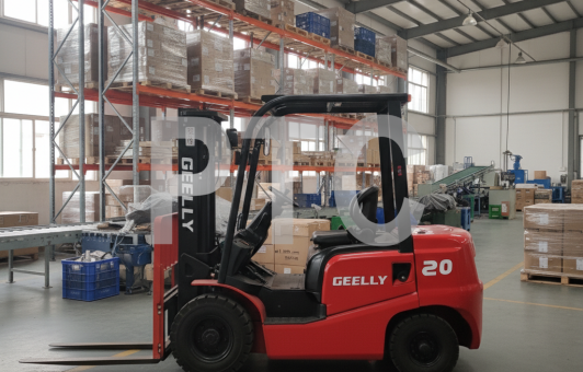 Погрузчик GEELLY FB20 аккумуляторная батарея (АКБ) свинец/560А/48B FFM3000 1220 пневмо сайдшифт красный