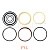 Ремкомплект цилиндра подъема центральный HC CPCD10-18R  (N15N450-8-001-Kit)