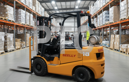 Погрузчик вилочный дизельный 1,8 тонн, ДВС Xinchai NC485BPG, мачта 3м GEELLY