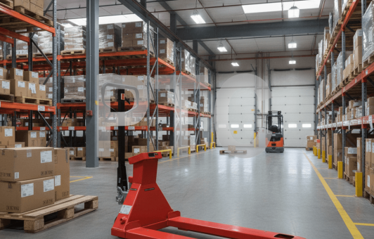 Ручная Гидравлическая Тележка с Весами OXLIFT OX25V 2500 кг