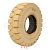 Шина цельнолитая 6.50-10/5.00 немаркая CHAOYANG (CL403S) PR5