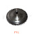 Шестерня масляного насоса Mitsubishi S4S Z44 (32A35-02301)