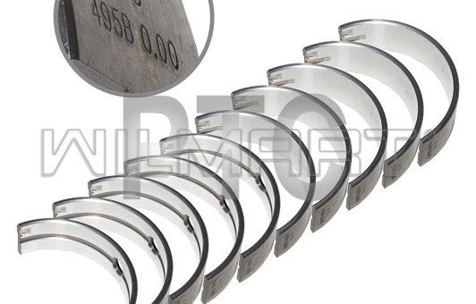 Вкладыши Xinchai 495/498BPG коренные STD (к-т) (495B-01033A/34A)