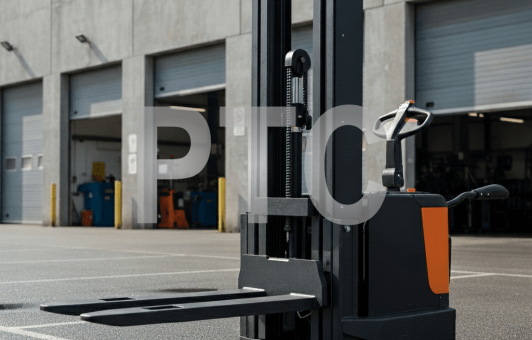 Самоходный Штабелер с Платформой для Оператора OXLIFT BX15 Lion 4600 мм