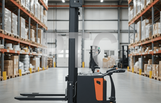 Самоходный штабелер с платформой оператора OXLIFT Premium PS 1555 1500 кг 5.5 м FFL