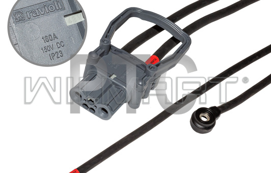 Штепсельное соединение от аккумуляторной батареи (АКБ) CPD10-18J/A (JP150-732000-002)