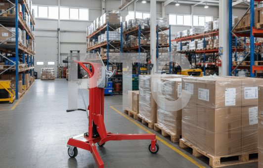 Ручная Гидравлическая Тележка для Бочек OXLIFT OXDT350P 350 кг, для паллет