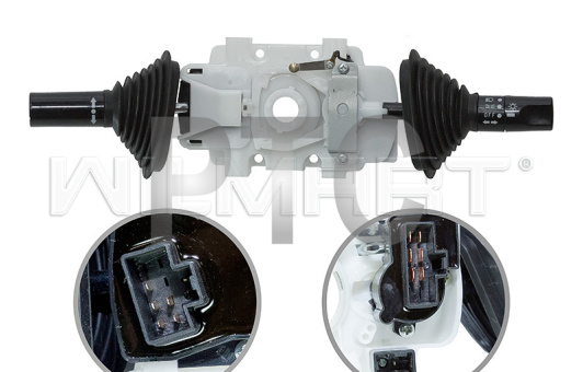 Переключатель подрулевой Nissan P1F1A15D (25560-FK20A)