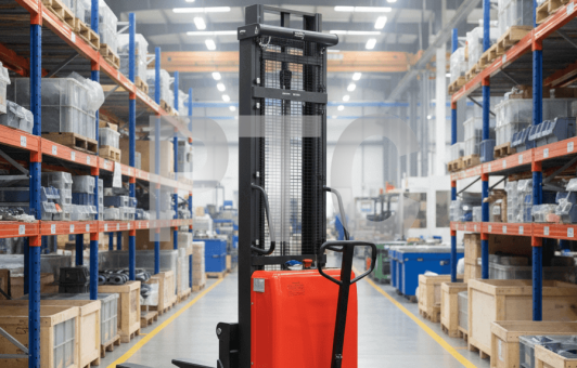 Штабелер с Электроподъемом SES 1530 OXLIFT 3000 мм 1500 кг